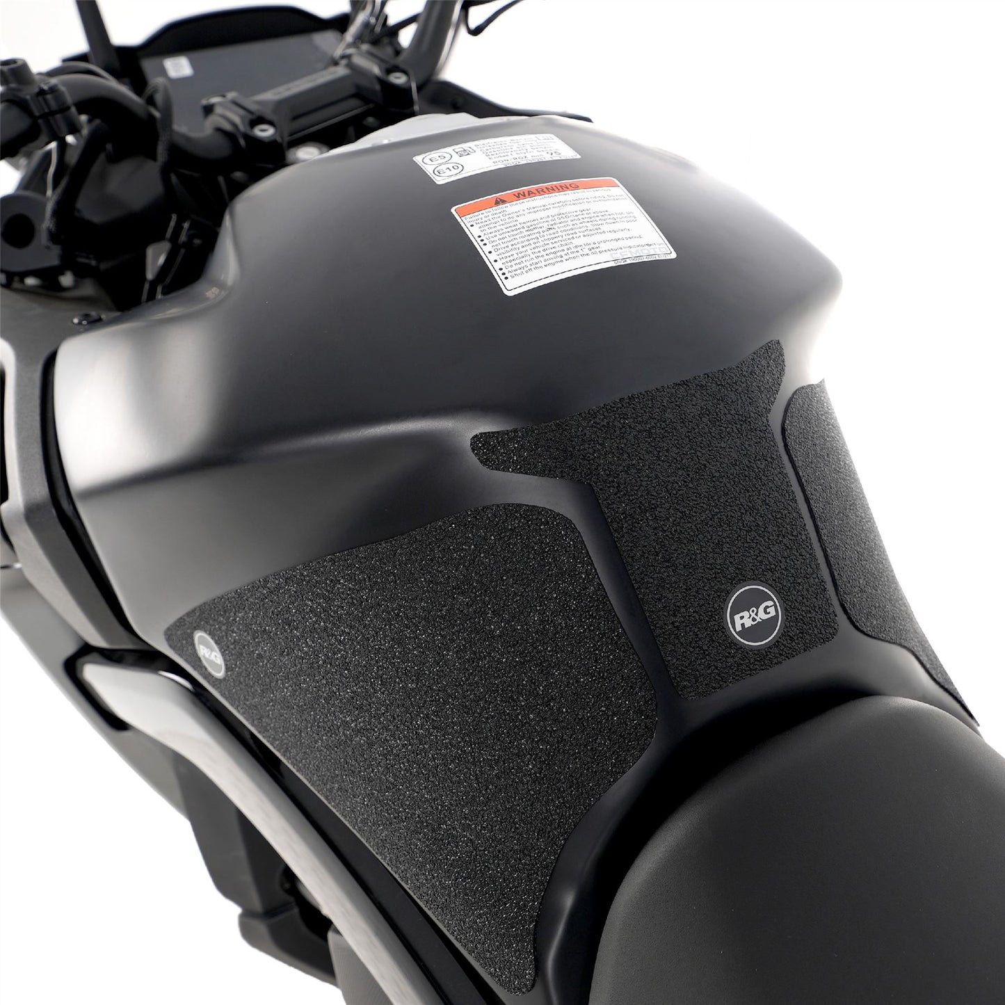 R&G Tank Traction Grips for CFMoto 650GT '19- Colour: Black