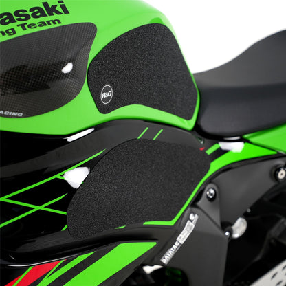 R&G Tank Traction Grip for Kawasaki ZX-6R 636 '13- '24 Colour: Black