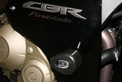 Crash Protectors - Aero Style for Honda CBR1000RR Fireblade '08-'19 Colour: White