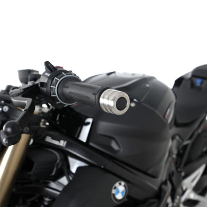 R&G Stainless Steel Bar Ends for BMW S1000R '21- / Sport/  M Sport '21- '24/ F 850GS '22-/ F850GSA 19- & M1000R '23- '24