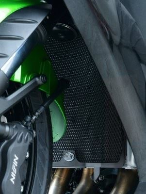 Radiator Guards for Kawasaki GTR1400 '07- and the Kawasaki ZZR1400 '06- Colour: Black