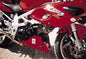 Crash Protectors - Classic Style for Suzuki TL1000S Colour: White
