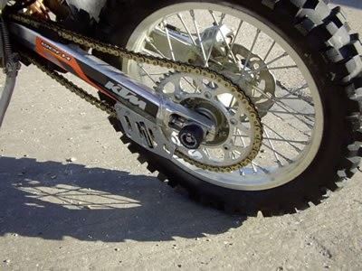 Swingarm Protectors Colour: Black