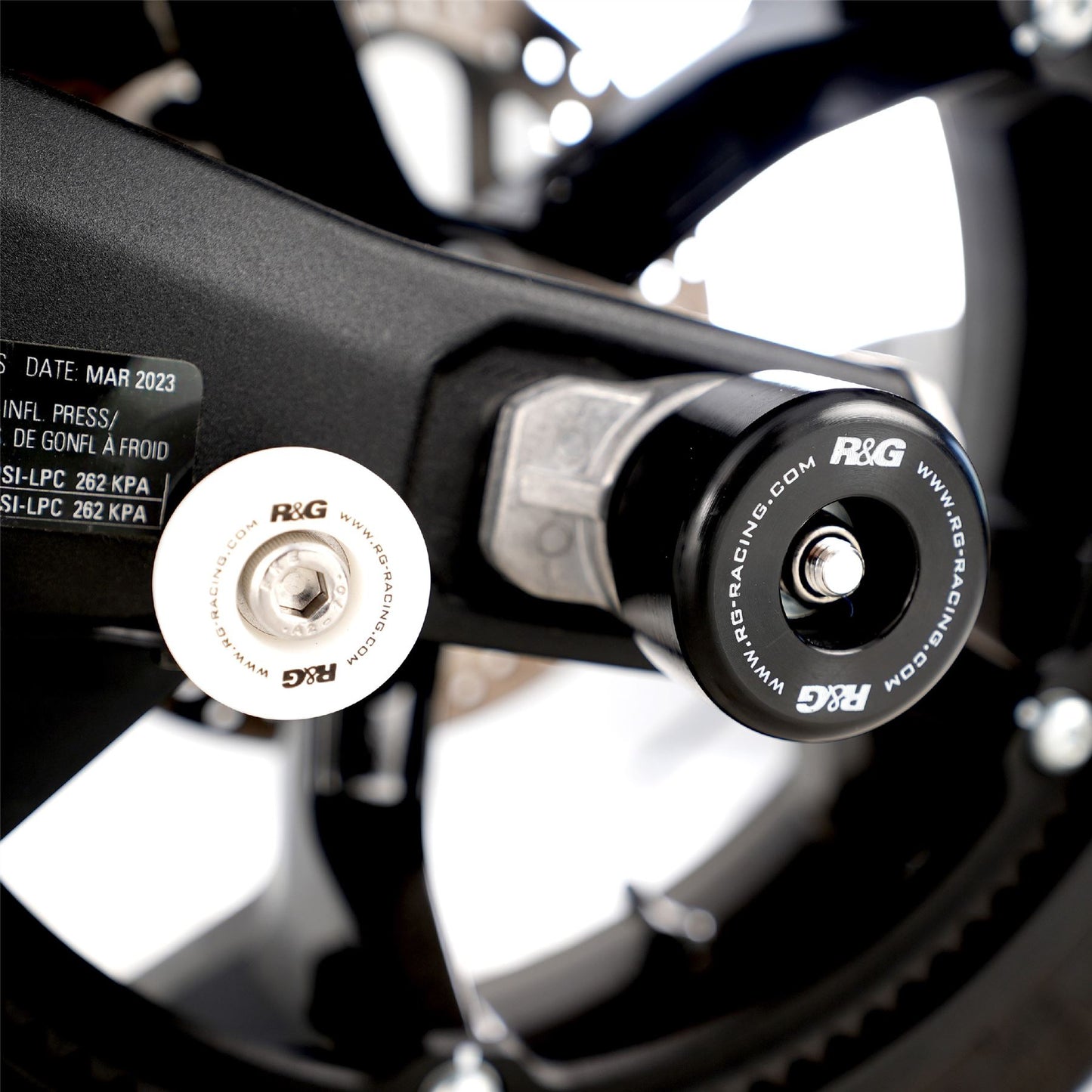 Swingarm Protectors for the Zero SRF ’19-  & Zero DSR/X '23-