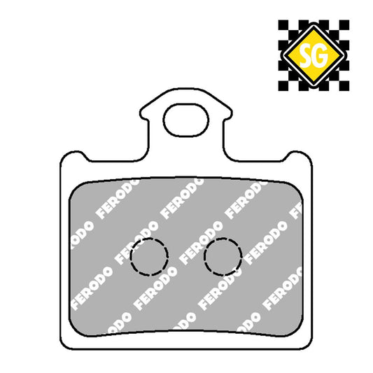 Ferodo FDB2257SG Sinter Grip Off-Road Compound Pad - FA602