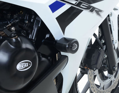 Crash Protectors - Aero Style for Honda CBR500R '16-'18 Colour: White
