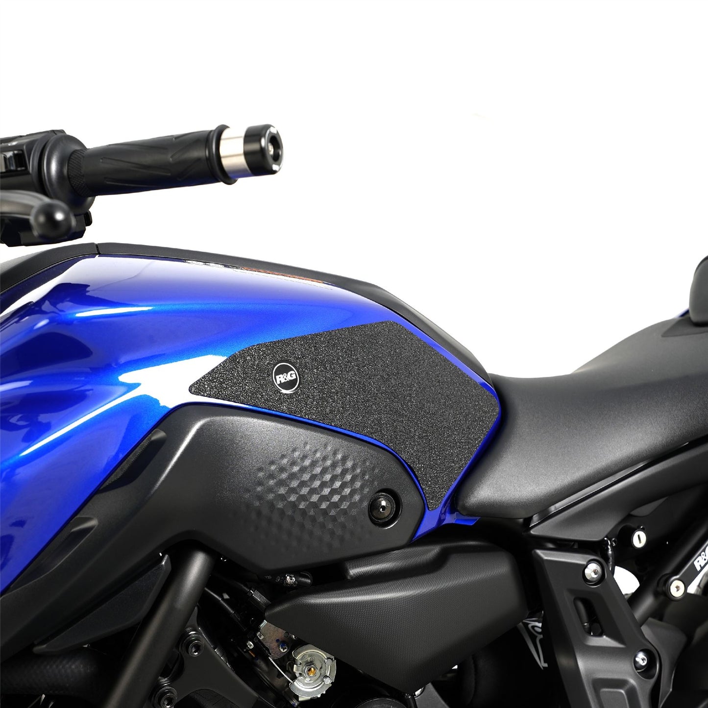 R&G Tank Traction Grips for Yamaha MT-07 '21- '24 Colour: Clear