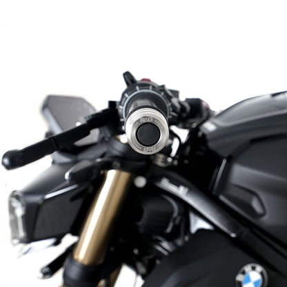 R&G Stainless Steel Bar Ends for BMW S1000R '21- / Sport/  M Sport '21- '24/ F 850GS '22-/ F850GSA 19- & M1000R '23- '24