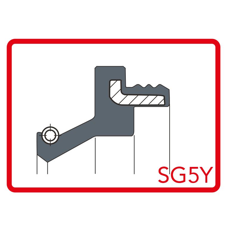 ARI.137 - Pair Of Dust Seals 50 x 63.4 x 4.6/14 SG5Y CAP