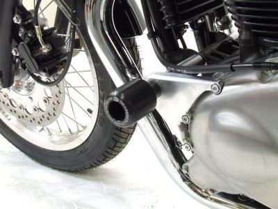 Crash Protectors - Classic Style for  Triumph Thruxton '04-, Bonneville '08-, Scrambler