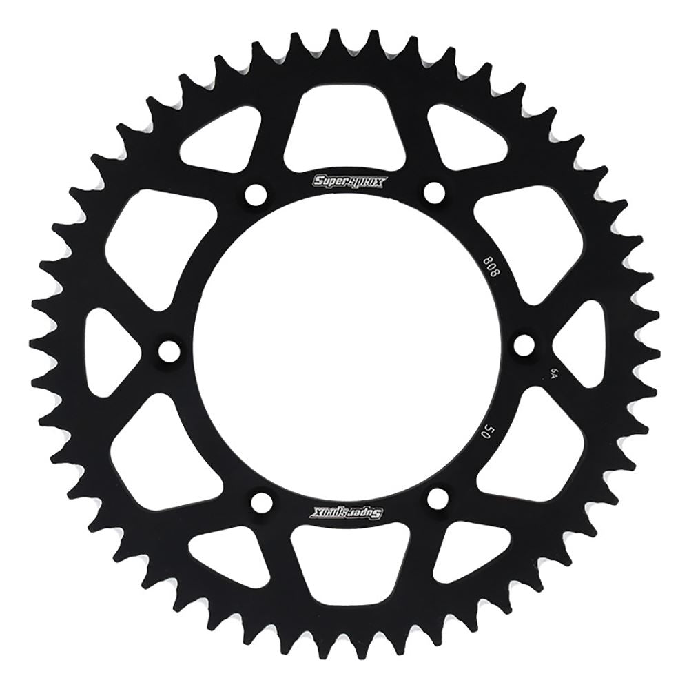SuperSprox Rear Alloy MX RAL-808-50-BLK