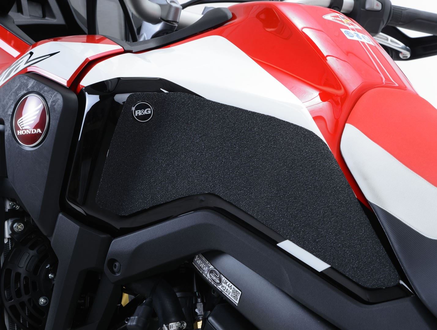 R&G Tank Traction Grips for Honda Africa Twin '16- Colour: Black