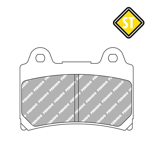 Ferodo FDB449ST Sinter Grip Road Compound Pad - FA123