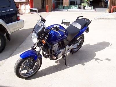 Crash Protectors - Classic Style for Honda CBF500 '04- '12 Colour: White