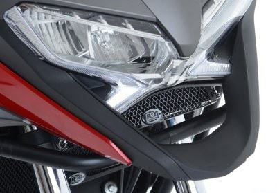 Oil Cooler Guard for the Honda Crossrunner '15- Colour: Black