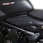 R&G Tank Traction Grips for Triumph Trident 660 '21-  Colour: Black