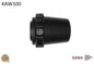 Kaoko Throttle Stabilizer for Kawasaki Z750S, Z750R (-2009), Z1000 (-2009), Z800(2013-2015), ZZR1100, ZZR1200, & ZRX1200R : models with tapered cylindrical bar end weights.