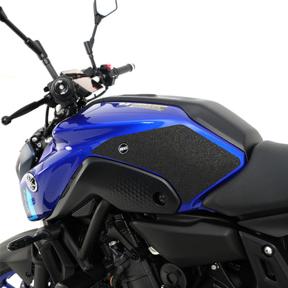 R&G Tank Traction Grips for Yamaha MT-07 '21- '24 Colour: Clear