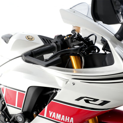 Moulded Lever Guard for KTM RC125/ 200/ 390 '17-, Suzuki GSX-R125 '17-, Husqvarna Vitpilen/Svartpilen 401 ’20-, Svartpilen 125 '21- & KTM 390 Adventure '20-'24  Colour: Blue