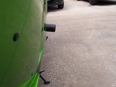 Crash Protectors - Classic Style for Kawasaki ZX12R.