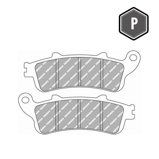 FERODO FDB2075 Platinum Compound Pad / SFA281 / VD165 / DB2047