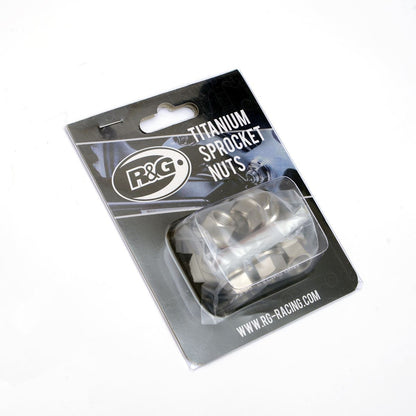 Titanium Sprocket Nuts M10X1.50 (5-piece set) Colour : Titanium