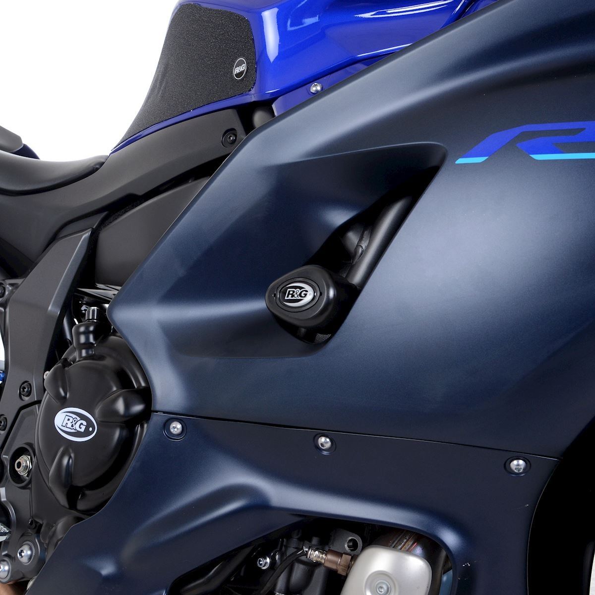 Crash Protectors - Race Aero Style for Yamaha R7 '22- Colour: Black