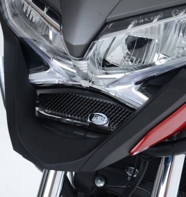 Oil Cooler Guard for the Honda Crossrunner '15- Colour: Titanium
