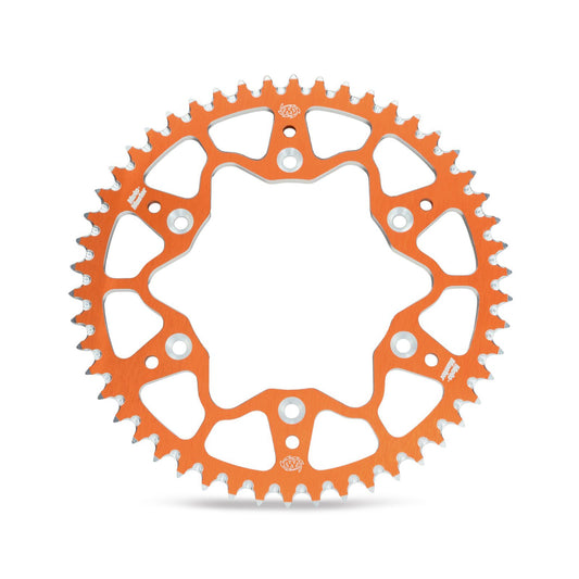 Moto-Master 7075 Alu Rear Sprocket - Orange - 520-49 - KTM/Hqv/GasGas