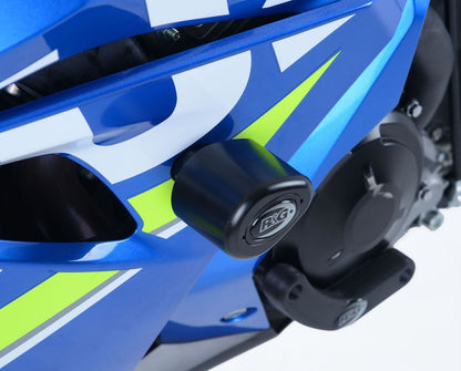 Crash Protectors - Aero Style for Suzuki GSX-R1000 '17- '24 / GSX-R1000R '17- '24 Colour: Black