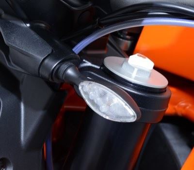 Front Indicator Adapter Kit for the KTM 1290 Superduke '14- '24, KTM 790 Duke '18-, 790 Adventure '19-'22, 1290 Super Duke R ’20- '24 & KTM 890 Adventure '20-'22
