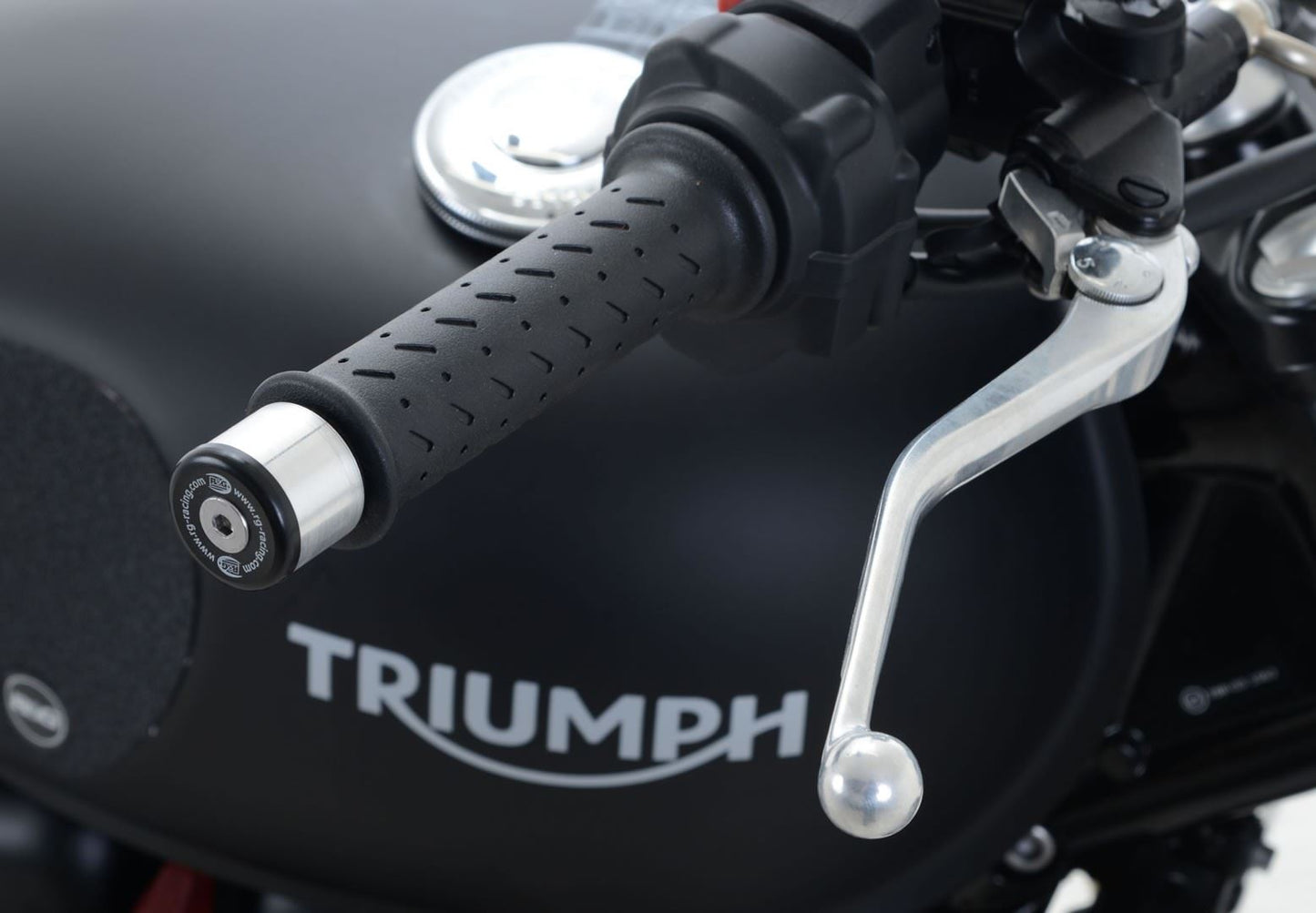 Bar End Sliders for the Triumph Street Twin '16-, Speed Twin 1200 ’19-'21 & Speed Twin 900 '22- '24
