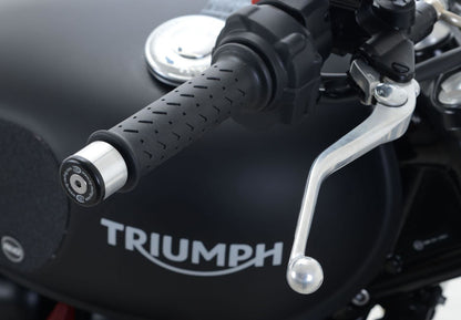 Bar End Sliders for the Triumph Street Twin '16-, Speed Twin 1200 ’19-'21 & Speed Twin 900 '22- '24