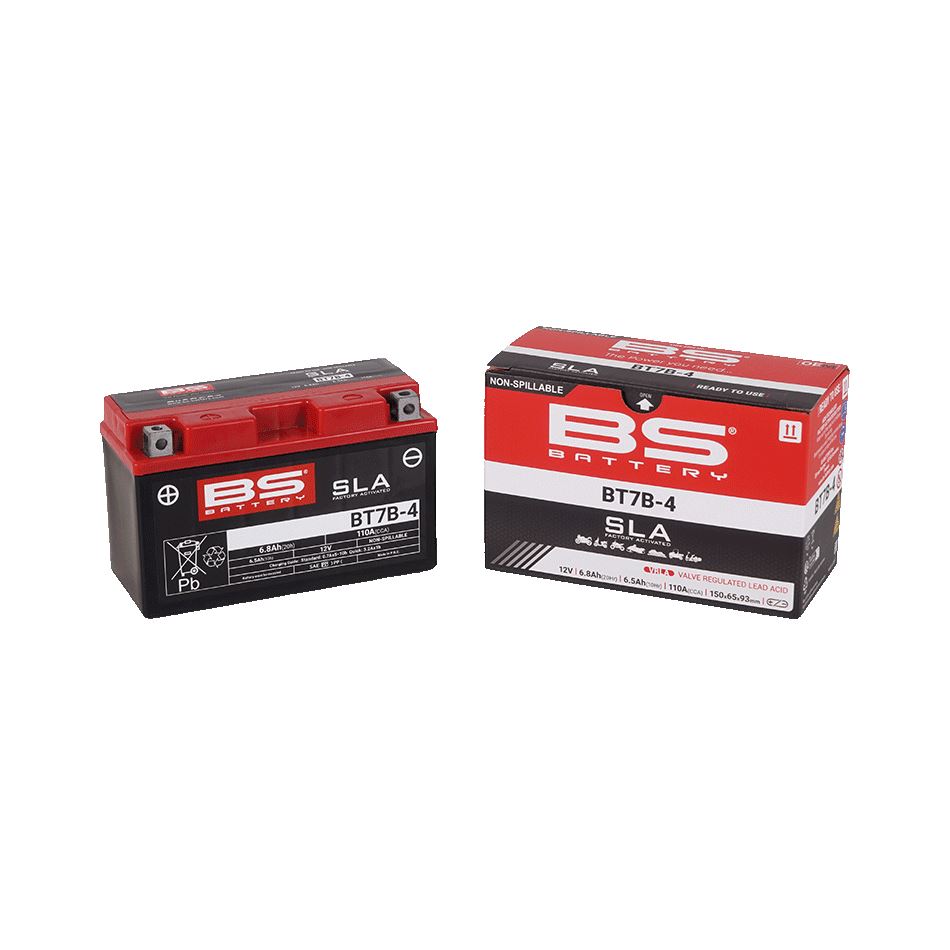 BS BT7B-4 SLA (WC) Factory Activated Battery