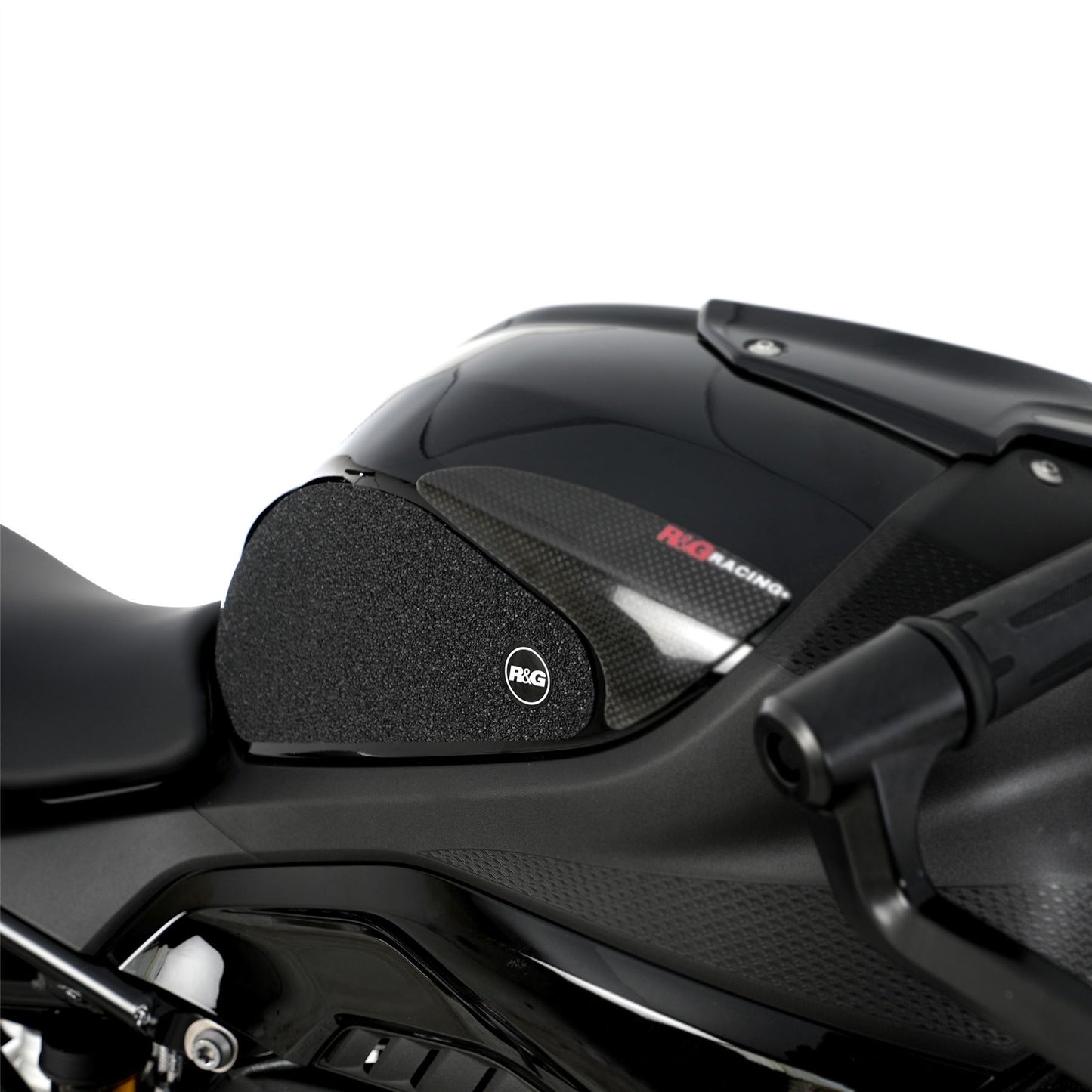 R&G Tank Traction Grips for BMW S1000R '21-  Colour: Black