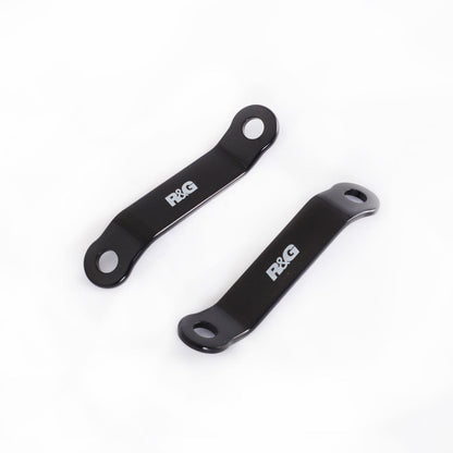 Rear Foot Rest Blanking Plates for Suzuki Katana '19- Colour: Red