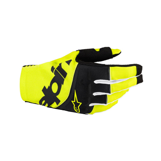 Alpinestars Techstar Gloves - Black Yellow Fluo - S