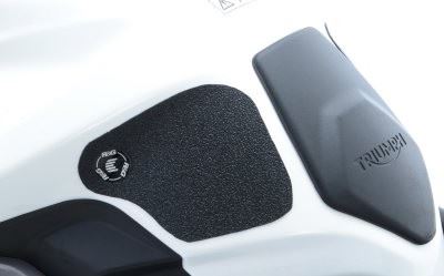 R&G Tank Traction Grip for Triumph Tiger 800 XCX, XRX '15- & Tiger 800 XCA '18- Colour: Clear