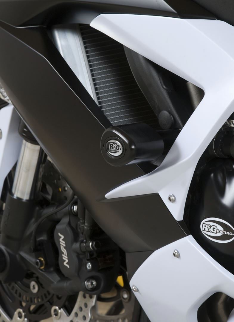 Crash Protectors - Aero Style for Kawasaki ZX6R 636 ('13-'18) Colour: Black