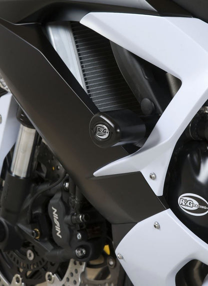 Crash Protectors - Aero Style for Kawasaki ZX6R 636 ('13-'18) Colour: Black
