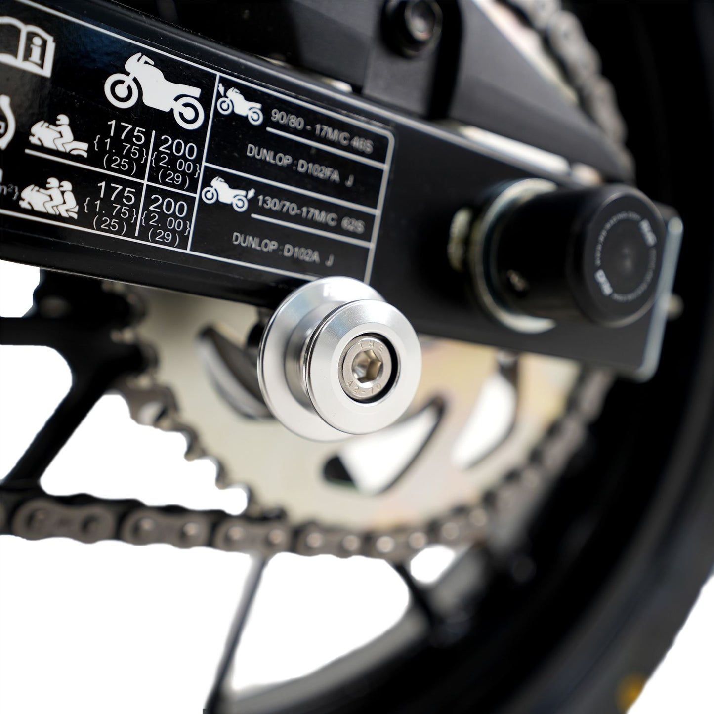 M8 Elevation Paddock Stand Bobbins Colour: Titanium