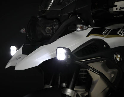 DENALI DL-4 Driving Light w/ DataDim Technology, 4-LED, Elliptical Hybrid Beam Colour: Yellow