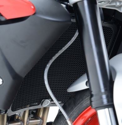 Radiator Guard for Triumph Street Triple RX '15-'16 Colour: Titanium