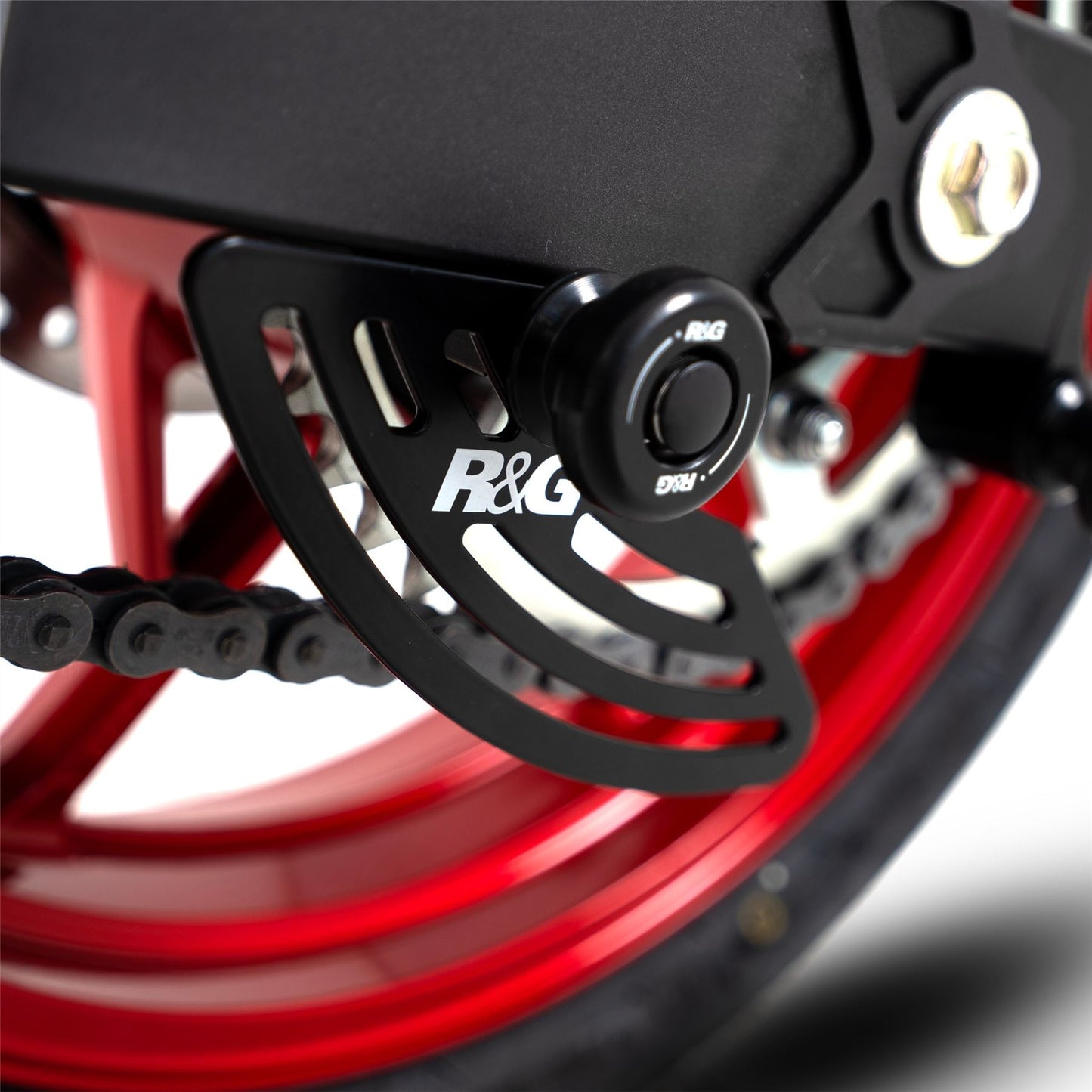 Toe Chain Guards - Toe Guard Kawasaki Ninja 250/400 '18-, Z400/ Z250 '19-, ZX-25R '20- & ZX-4R(R) (SE) ’23- '24, Z500 (Ninja) '24-models