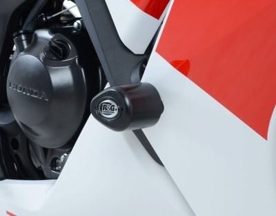 Aero Crash Protectors - Aero Style for Honda CBR300R '14- Colour: White