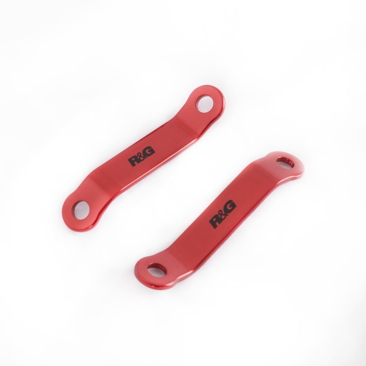 Rear Foot Rest Blanking Plates for Suzuki Katana '19- Colour: Black