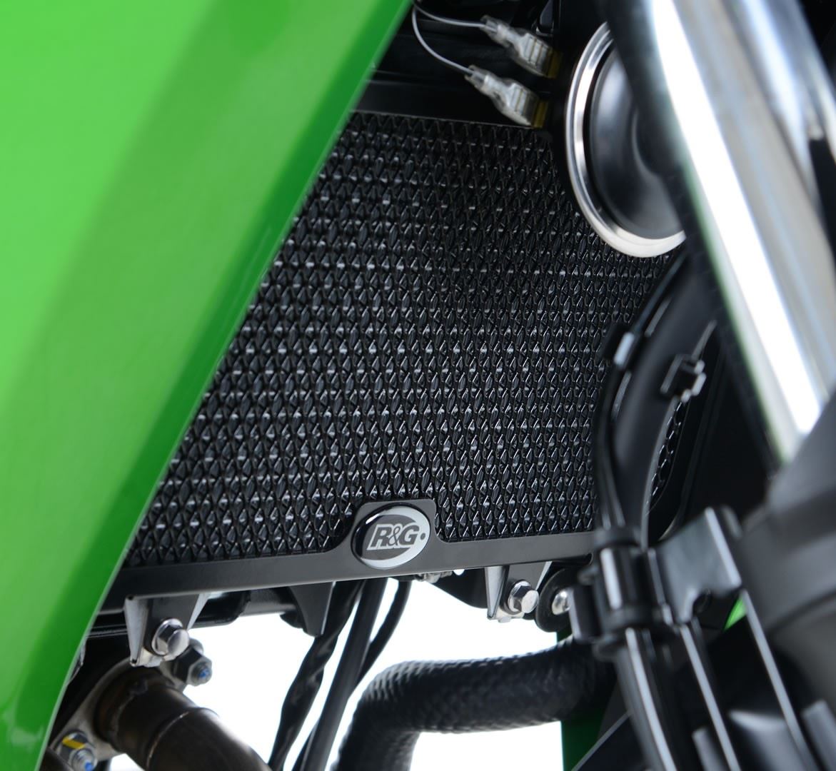Radiator Guard for Kawasaki Versys-X 300/250 '17- Colour: Black