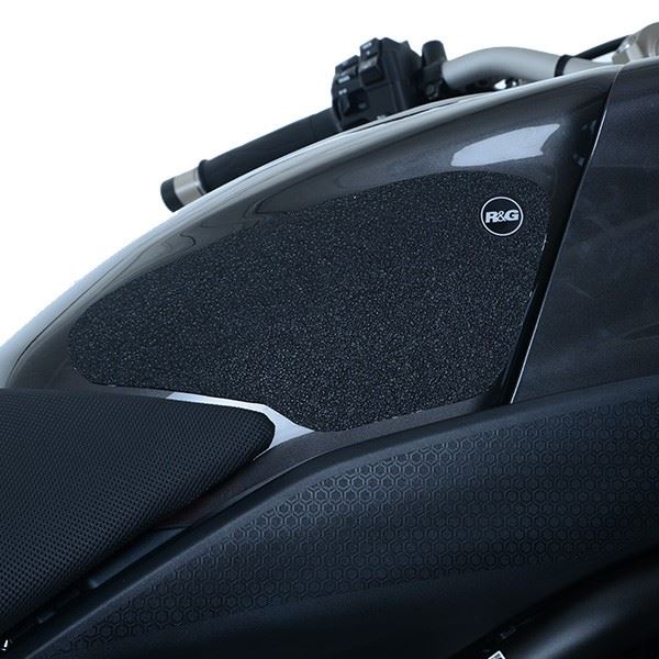 R&G Tank Traction Grips for Yamaha Niken '18- Colour: Clear