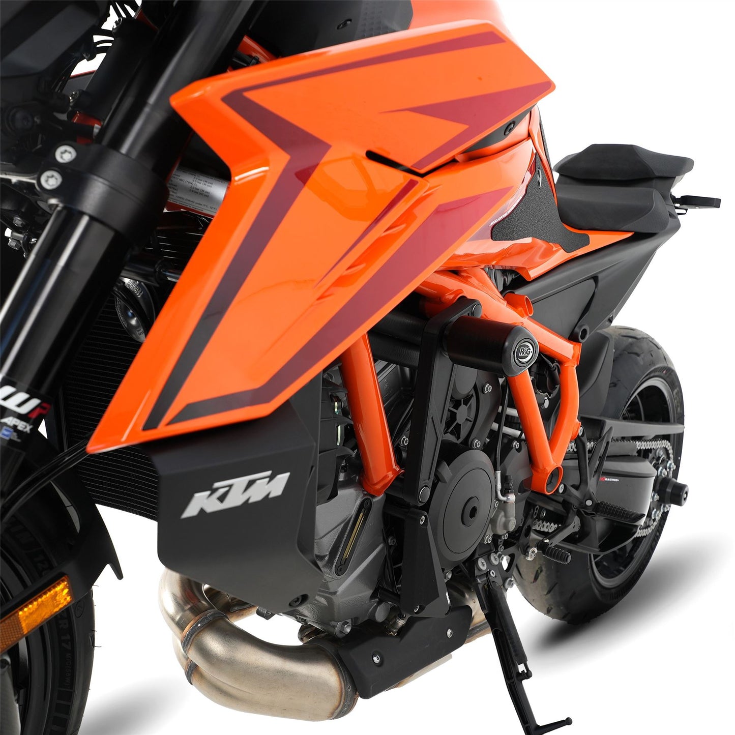Crash Protectors- KTM 1390 Super Duke R (Evo) 2024 Colour: Black