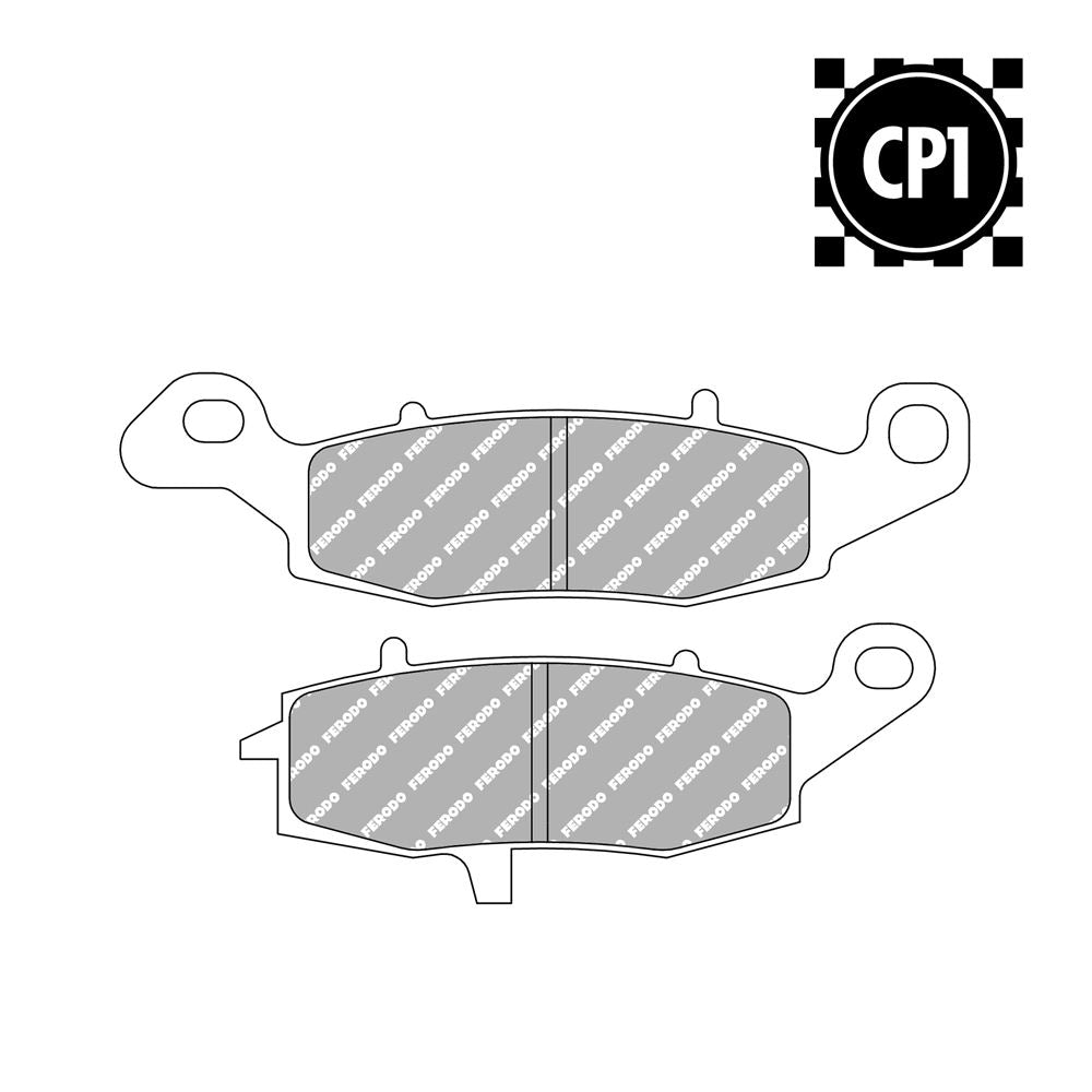 FERODO FDB2049 Ceramic CP1 Racing Compound Pad / FA231 / VD435 / DB2750